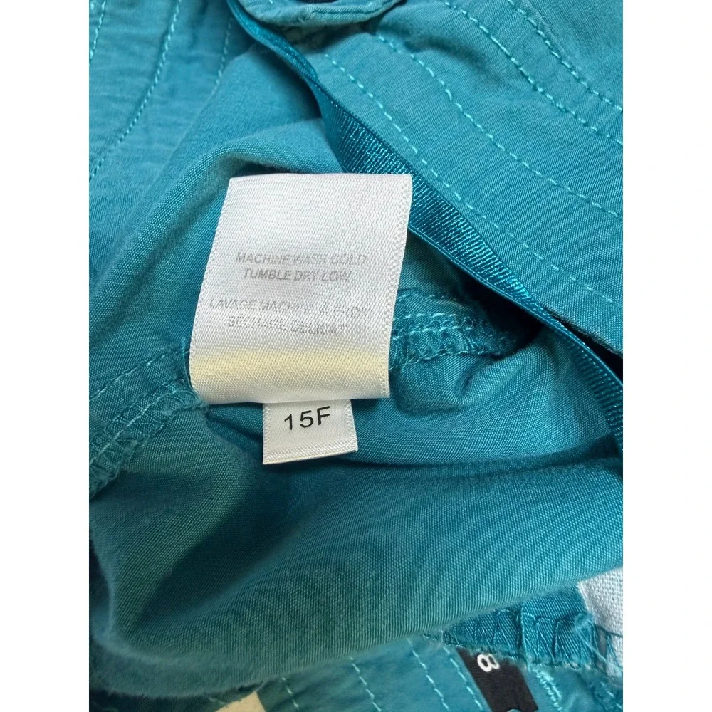 KÜHL Women's Kontra Shorts 8 Teal‎ Blue Hiking Outdoor EUC